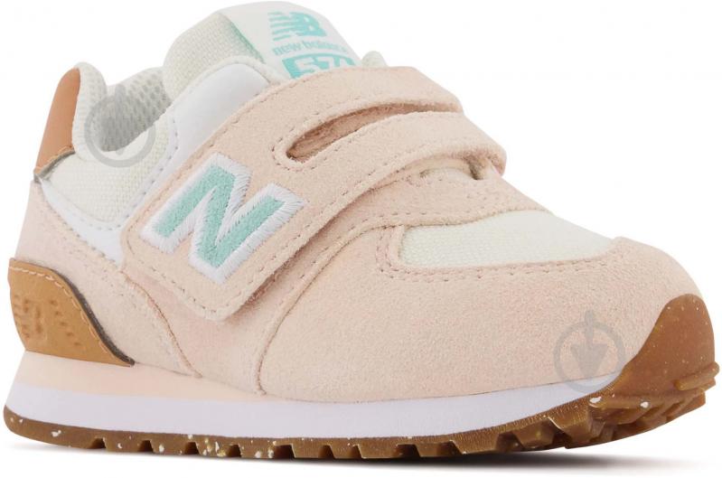 Кросівки для дівчаток New Balance IV574RJ1 р.22,5 рожеві - фото 4