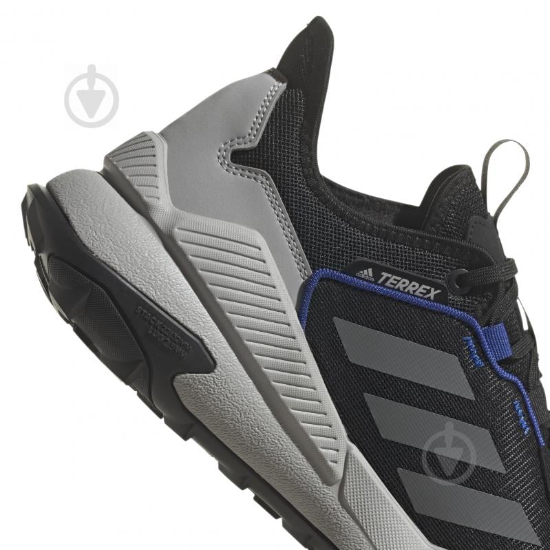 Кроссовки мужские осенние Adidas TERREX SUPERBLUE FZ3403 р.45 1/3 черно-серые - фото 10