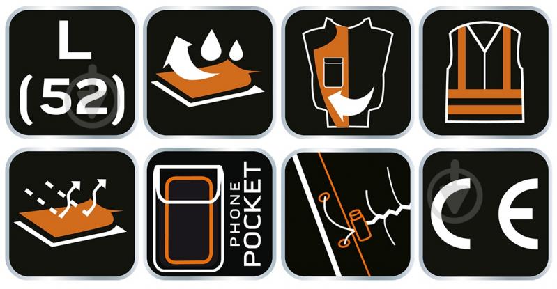 Жилет NEO tools р. L 81-532 черный - фото 12