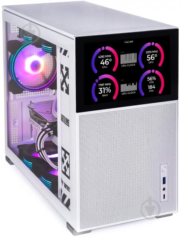 Компьютер Artline Gaming D31WHITE (D31Whitev17) white - фото 5