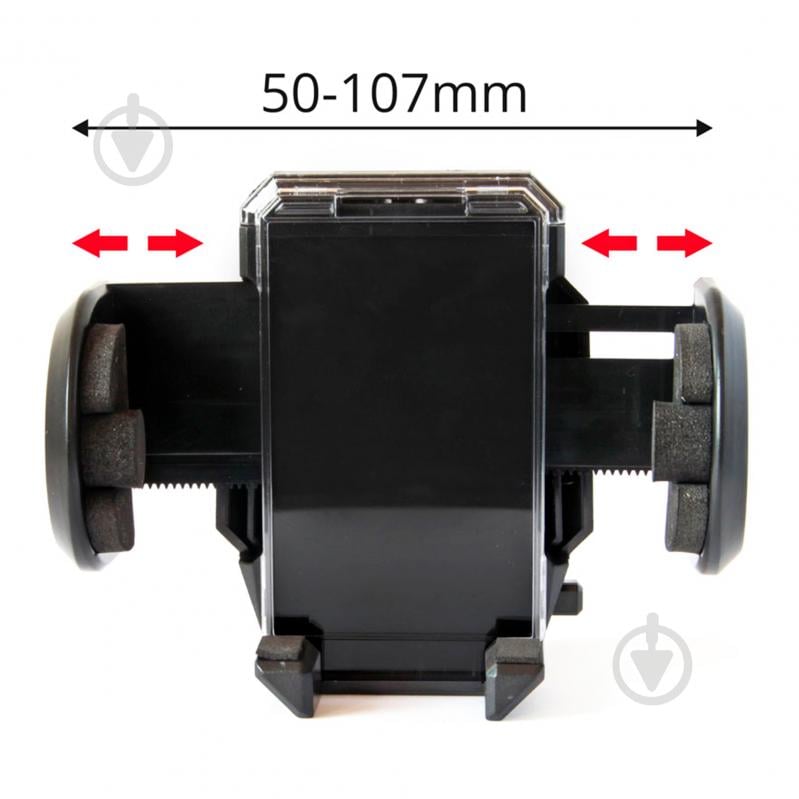 Тримач для мобільного телефона (01250) AMiO HOLD-03 чорний - фото 2
