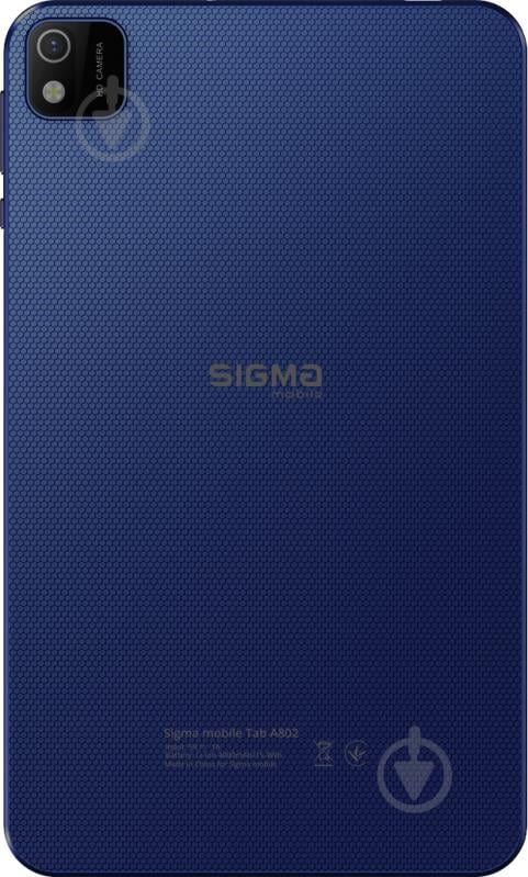 Планшет Sigma mobile Tab A802 8" 3/32GB Wi-Fi + 4G blue (4827798766729) - фото 4