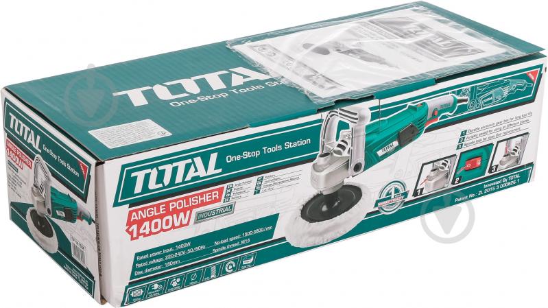 Полировальная машина TOTAL® TP1141806 - фото 4 Полировальная машина TOTAL® TP1141806 - фото 4