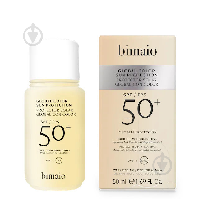 Крем сонцезахисний BIMAIO Global Color Sun Protection 50 мл - фото 1