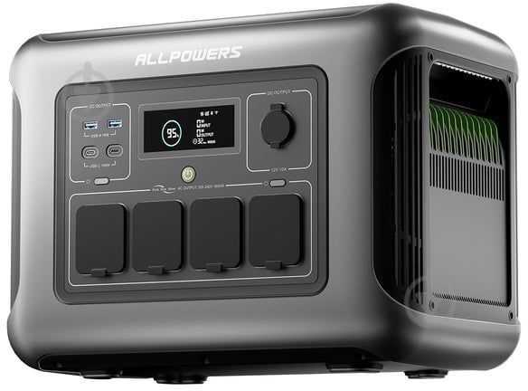Зарядна станція ALLPOWERS R1500 LITE 1600W (1056 Вт·год) - фото 2