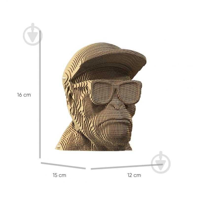 3D-пазл Cartonic Three Wise Monkeys. See No Evil CARTSEE - фото 6