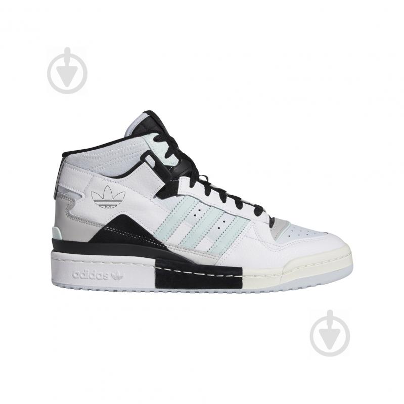 Кроссовки мужские зимние Adidas FORUM EXHIBIT MID GZ5388 р.43 1/3 белые - фото 2