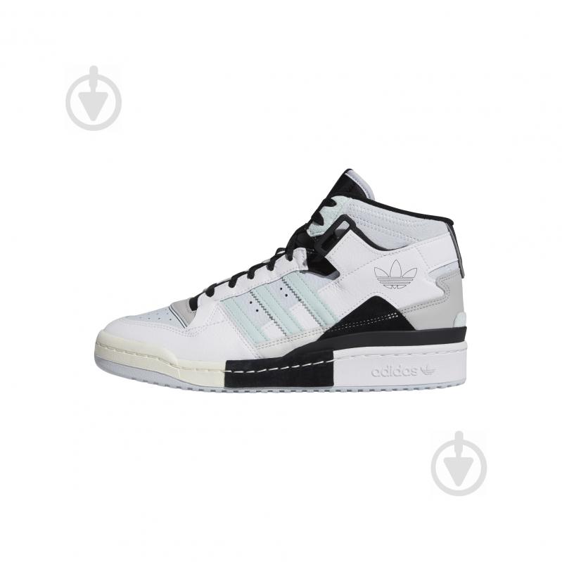 Кроссовки мужские зимние Adidas FORUM EXHIBIT MID GZ5388 р.43 1/3 белые - фото 3