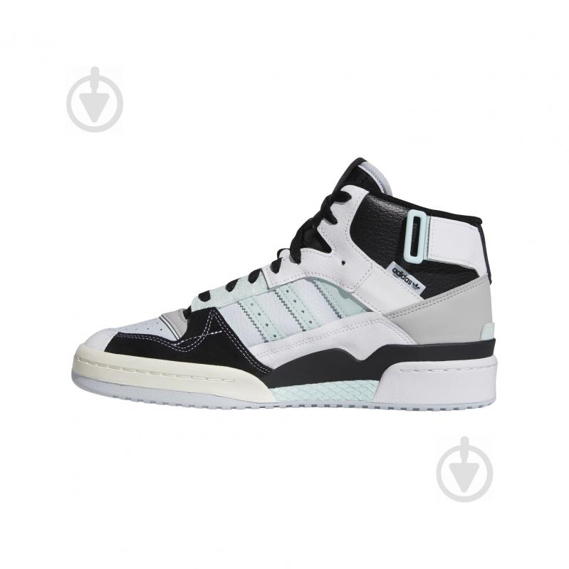 Кроссовки мужские зимние Adidas FORUM EXHIBIT MID GZ5388 р.43 1/3 белые - фото 8