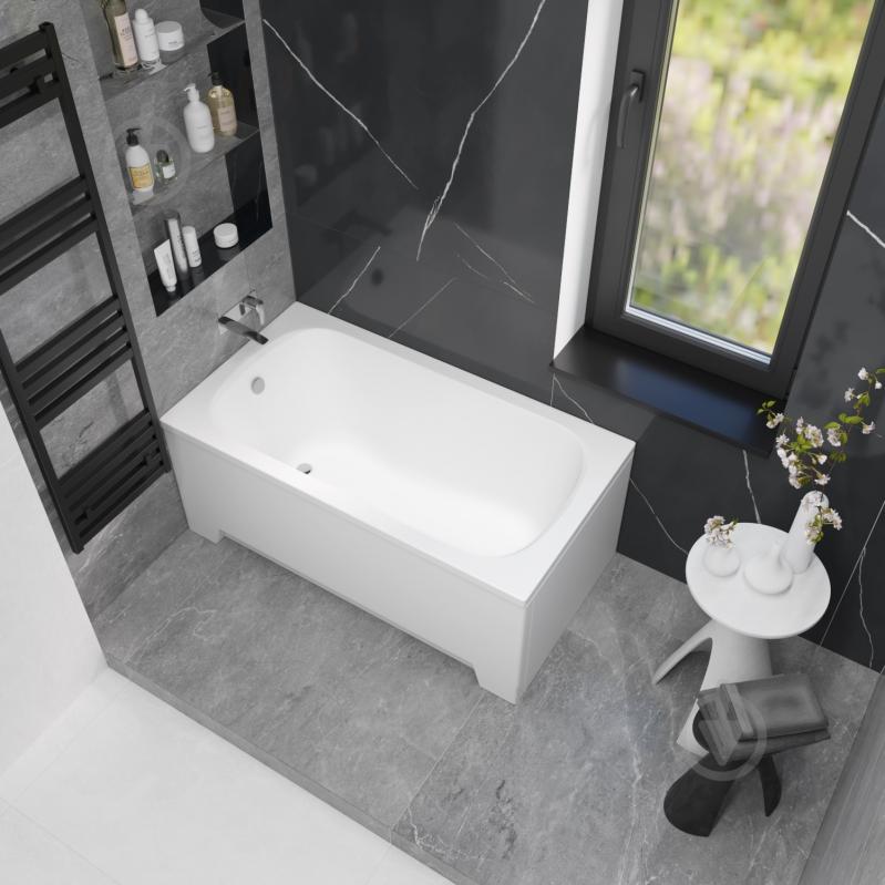 Ванна акриловая Helmken Edelva 23094001 129,5х70 см - фото 8
