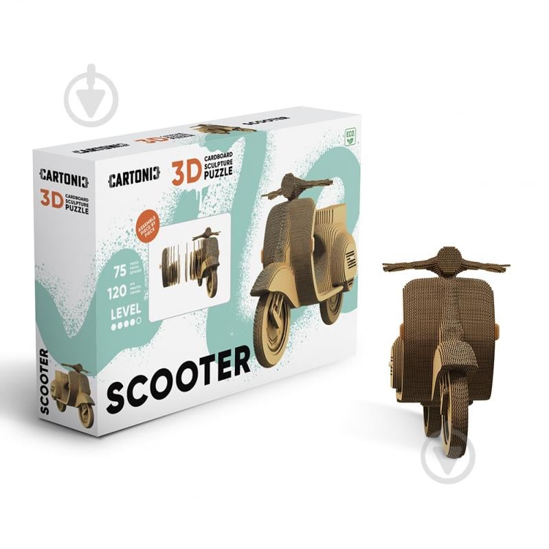 3D-пазл Cartonic Scooter CARTSCOO - фото 1 3D-пазл Cartonic Scooter CARTSCOO - фото 1