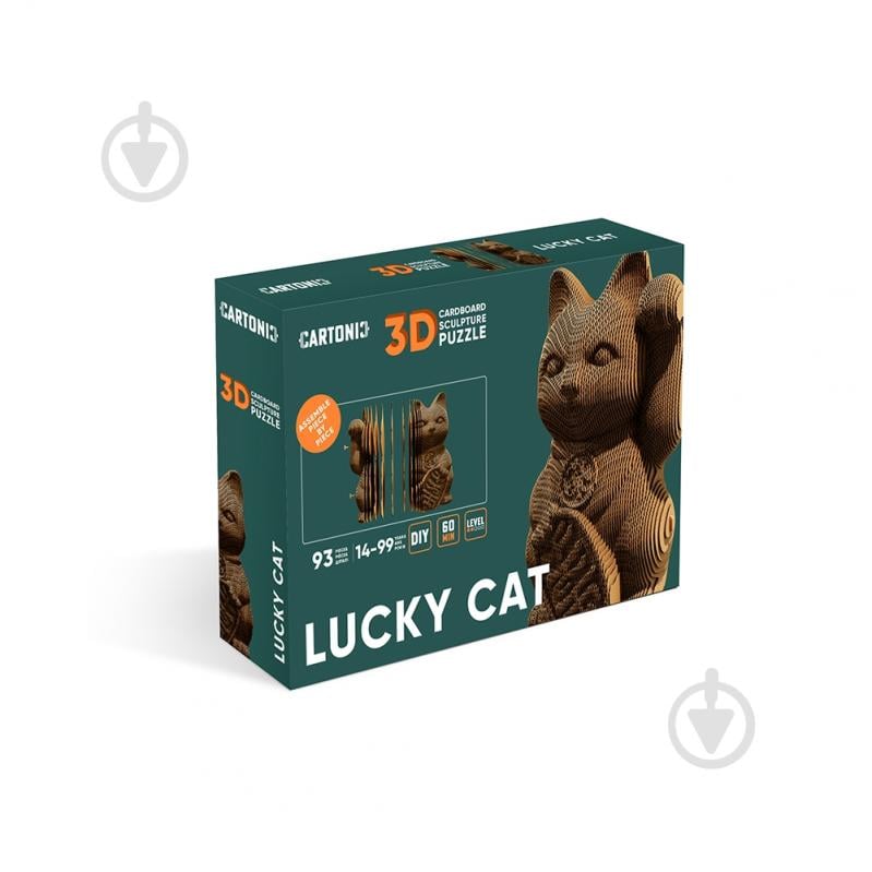 3D-пазл Cartonic Lucky cat CARTLUCK - фото 4