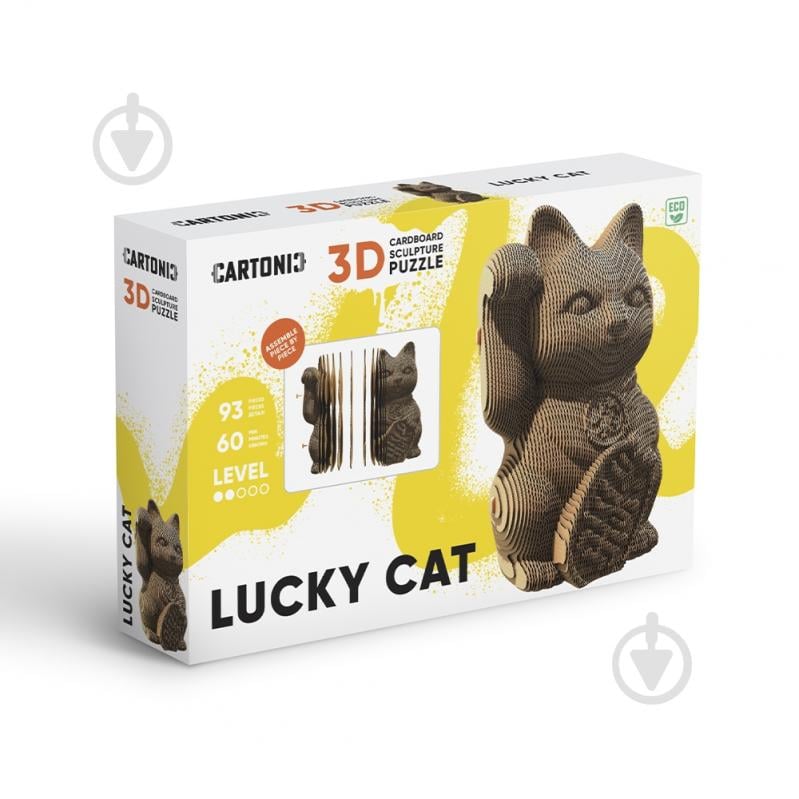 3D-пазл Cartonic Lucky cat CARTLUCK - фото 2