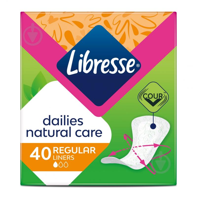 Прокладки ежедневные Libresse Natural Normal 40 шт. - фото 1