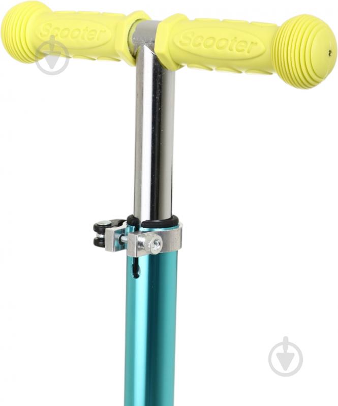 Самокат MaxxPro kids зеленый LS306/maxi/ green/yellow - фото 3