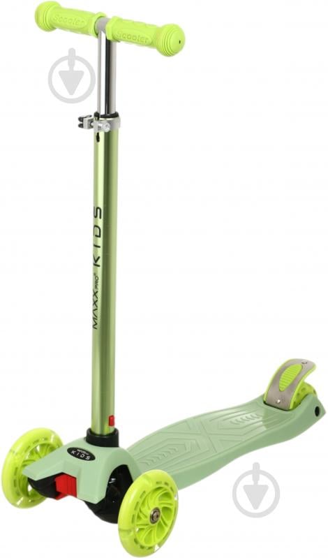 Самокат MaxxPro kids зеленый LS306/maxi/ green - фото 1 Самокат MaxxPro kids зеленый LS306/maxi/ green - фото 1
