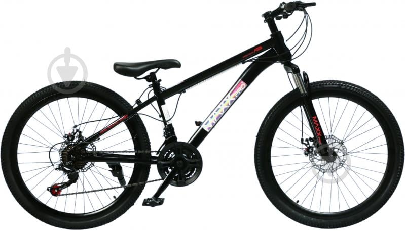 Велосипед дитячий MaxxPro kids 24" чорний PRO32-24 - фото 1