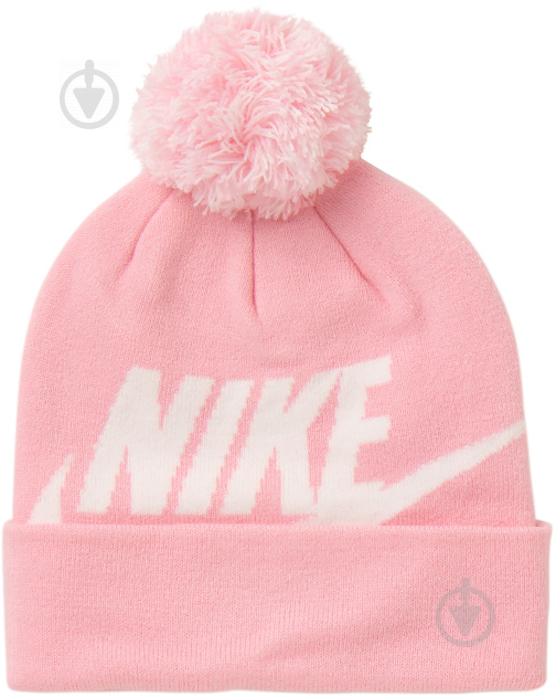 Комплект шапка+рукавички Nike Nan Swoosh Pom Beanie Glv Set 8A2695-A8F р.one size рожевий - фото 2