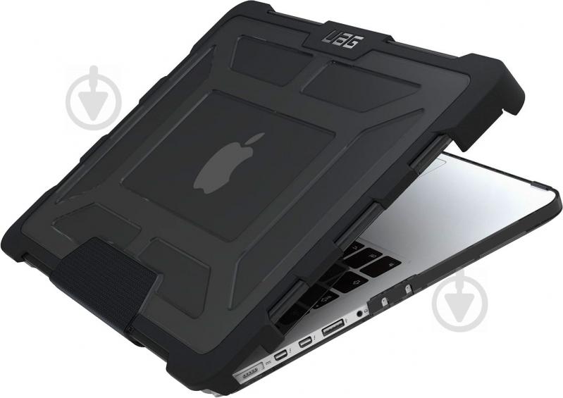 Чохол UAG Armor Gear Macbook Pro 13" ash/transparent (MBP13-A1502-ASH) - фото 5