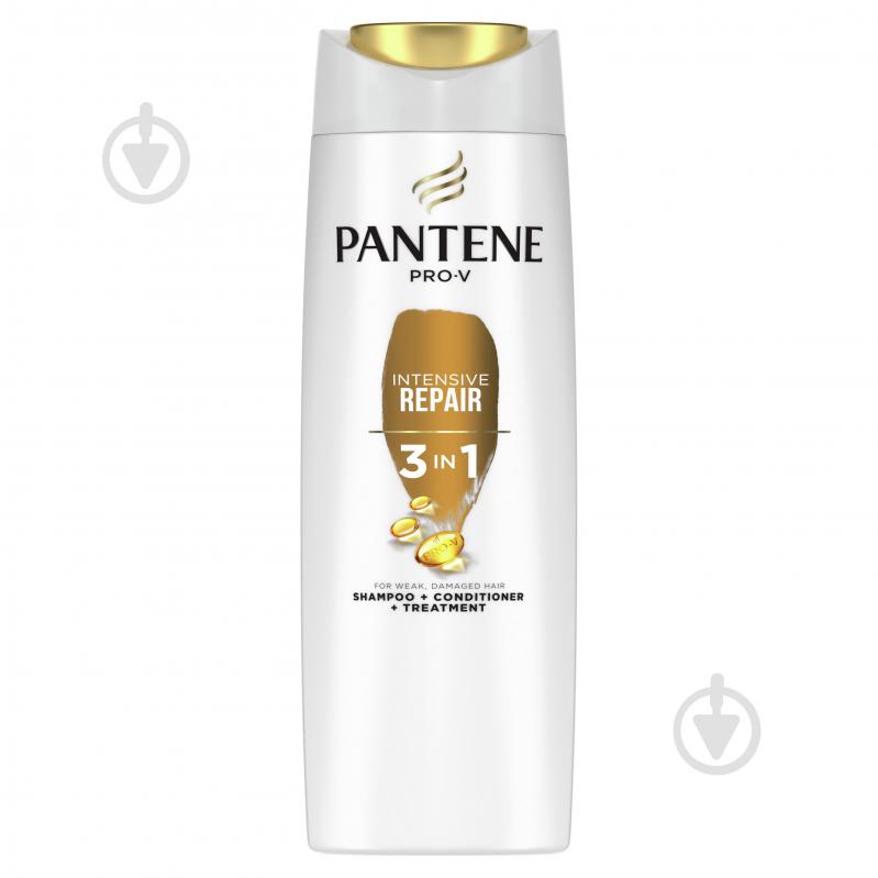 Шампунь 3 в 1 Pantene Pro-V 3 Інтенсивне відновлення 360 мл - фото 2