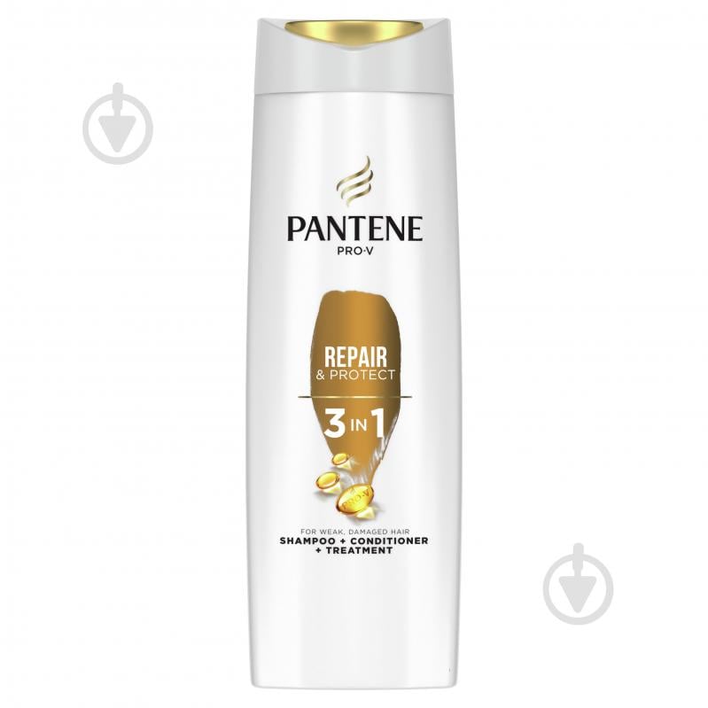 Шампунь 3 в 1 Pantene Pro-V 3 Интенсивное восстановление 360 мл - фото 2