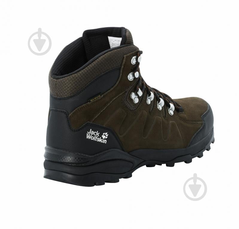 Черевики Jack Wolfskin REFUGIO TEXAPORE MID M 4049841_5298 р.44,5 коричневий - фото 3 Черевики Jack Wolfskin REFUGIO TEXAPORE MID M 4049841_5298 р.44,5 коричневий - фото 3