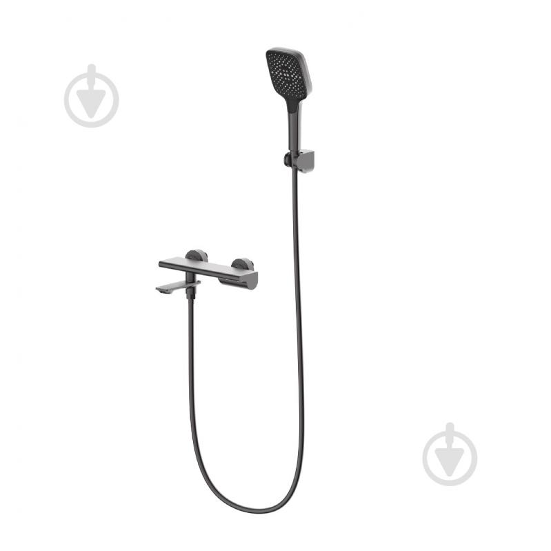 Змішувач для ванни FADO S.r.l в комплекті Tokio графіт MIX0402GG - фото 1 Змішувач для ванни FADO S.r.l в комплекті Tokio графіт MIX0402GG - фото 1