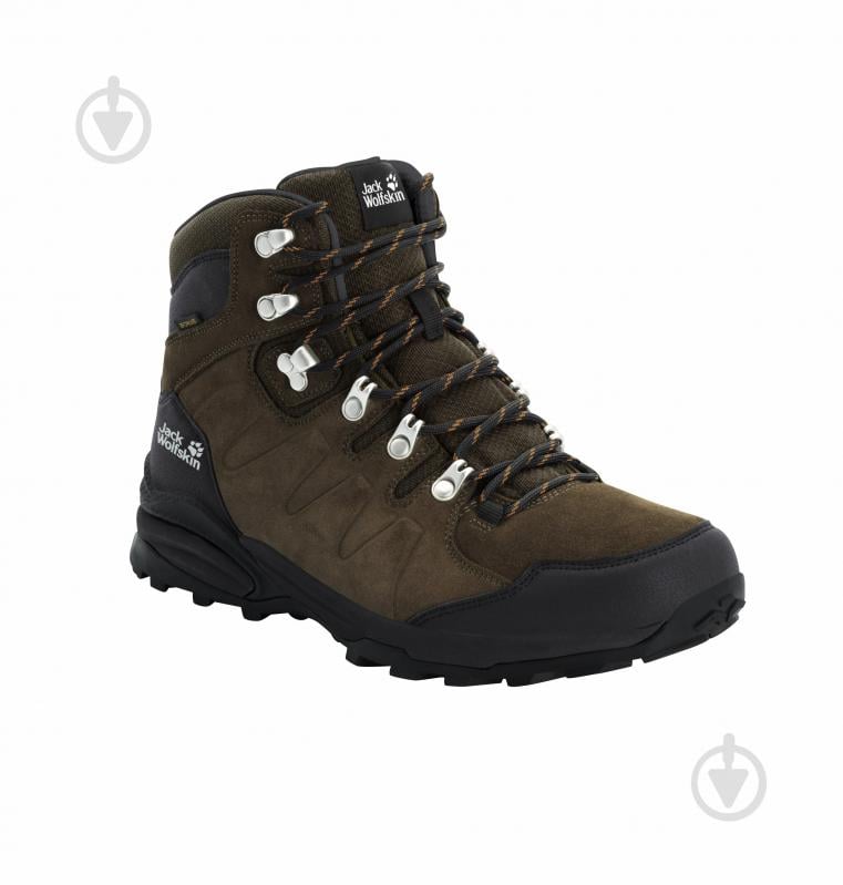 Ботинки Jack Wolfskin REFUGIO TEXAPORE MID M 4049841_5298 р.41 коричневый - фото 4 Ботинки Jack Wolfskin REFUGIO TEXAPORE MID M 4049841_5298 р.41 коричневый - фото 4