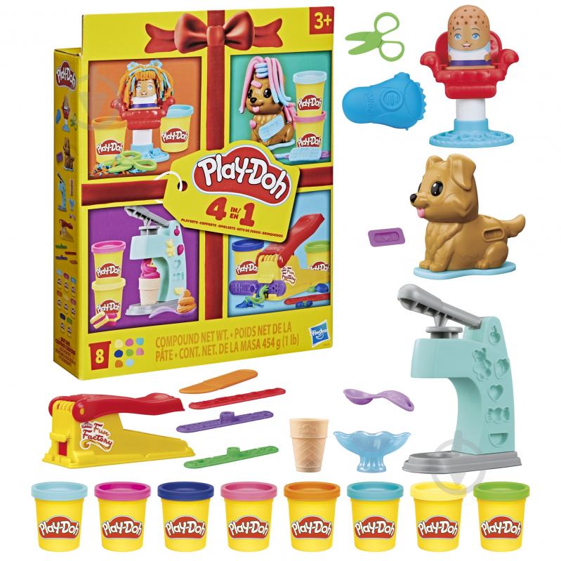 Набор для творчества Play-Doh 4 в 1 G3476 - фото 1