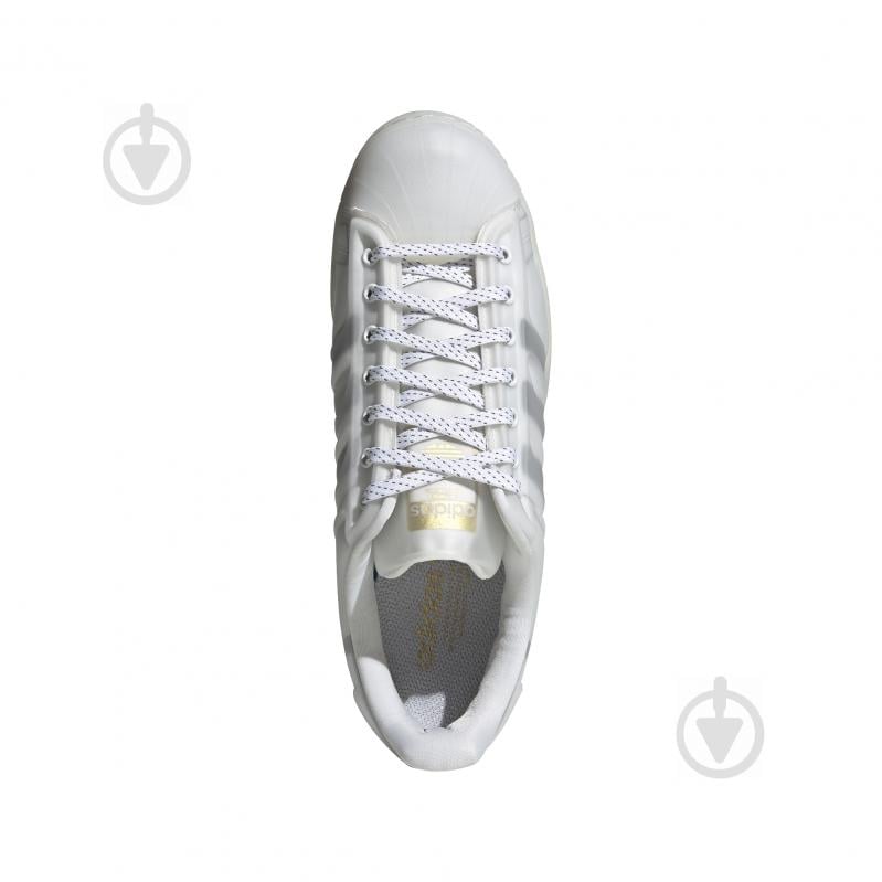 Кроссовки мужские демисезонные Adidas SUPERSTAR FUTURESHE H00196 р.43 1/3 белые - фото 7