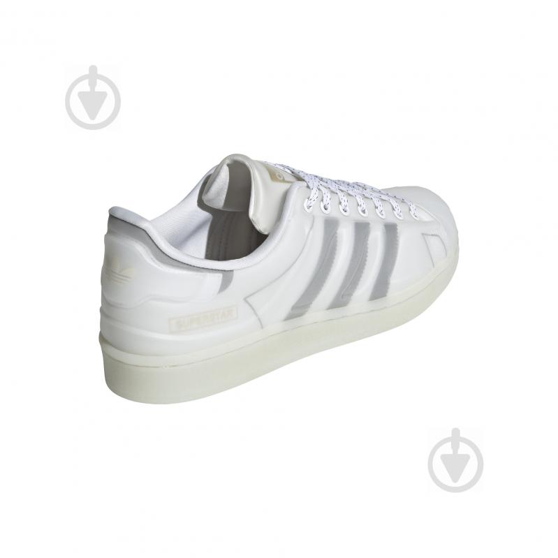 Кроссовки мужские демисезонные Adidas SUPERSTAR FUTURESHE H00196 р.43 1/3 белые - фото 9