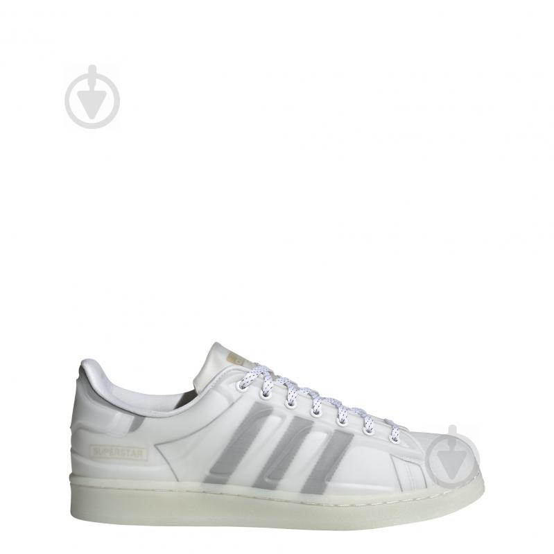 Кросівки чоловічі демісезонні Adidas SUPERSTAR FUTURESHE H00196 р.44 білі - фото 1