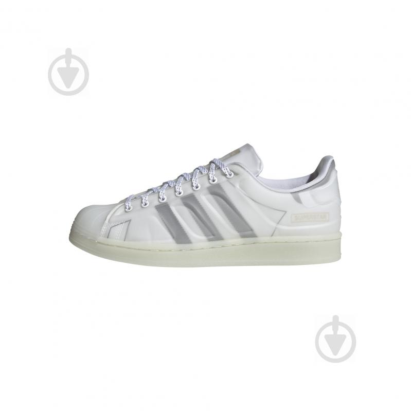 Кросівки чоловічі демісезонні Adidas SUPERSTAR FUTURESHE H00196 р.44 білі - фото 3