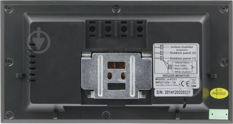 Видеодомофон InfiniteX mX 331 N - фото 3 Видеодомофон InfiniteX mX 331 N - фото 3
