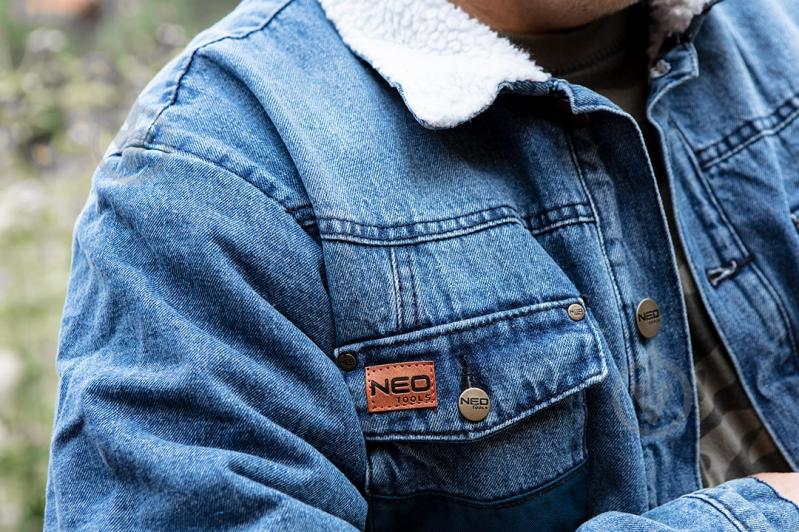 Куртка рабочая NEO tools Denim р. M 81-557 джинс - фото 2