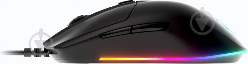 Мышка SteelSeries Rival 3 USB Gaming mouse Optical Ergonomic Backlit Black - фото 6 Мышка SteelSeries Rival 3 USB Gaming mouse Optical Ergonomic Backlit Black - фото 6