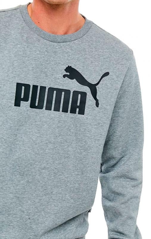 Свитшот Puma Essentials Fleece Crew Sweat 85174703 р. L серый - фото 7