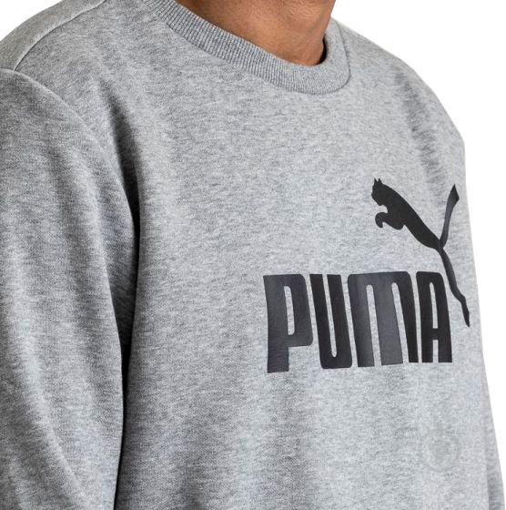 Світшот Puma Essentials Fleece Crew Sweat 85174703 р. M сірий - фото 4