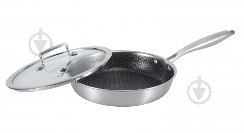 Сковорода з кришкою Kohen Infinity 24 см KN91675 - фото 2 Сковорода з кришкою Kohen Infinity 24 см KN91675 - фото 2