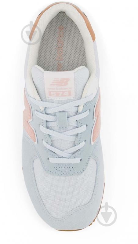 Кроссовки для девочек New Balance GC574RK1 р.36 голубые - фото 3