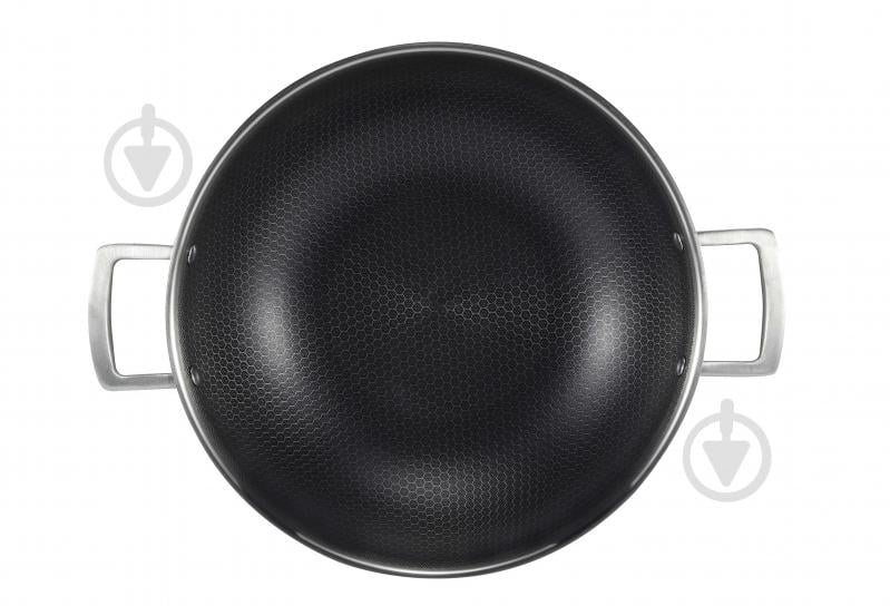 Сковорода WOK с крышкой Kohen Infinity 32 см KN91678 - фото 3