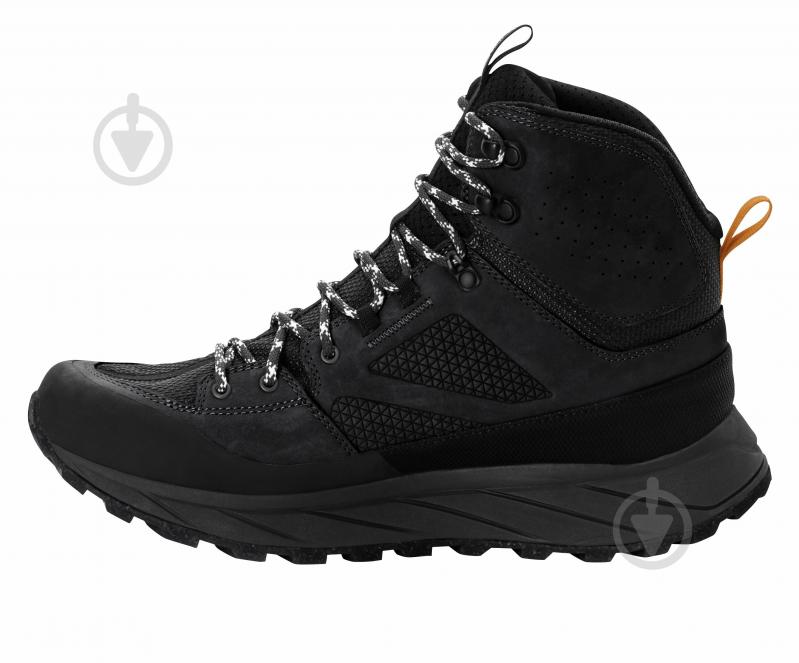 Ботинки Jack Wolfskin TERRAQUEST TEXAPORE MID M 4056381_6000 р.45,5 черный - фото 2 Ботинки Jack Wolfskin TERRAQUEST TEXAPORE MID M 4056381_6000 р.45,5 черный - фото 2