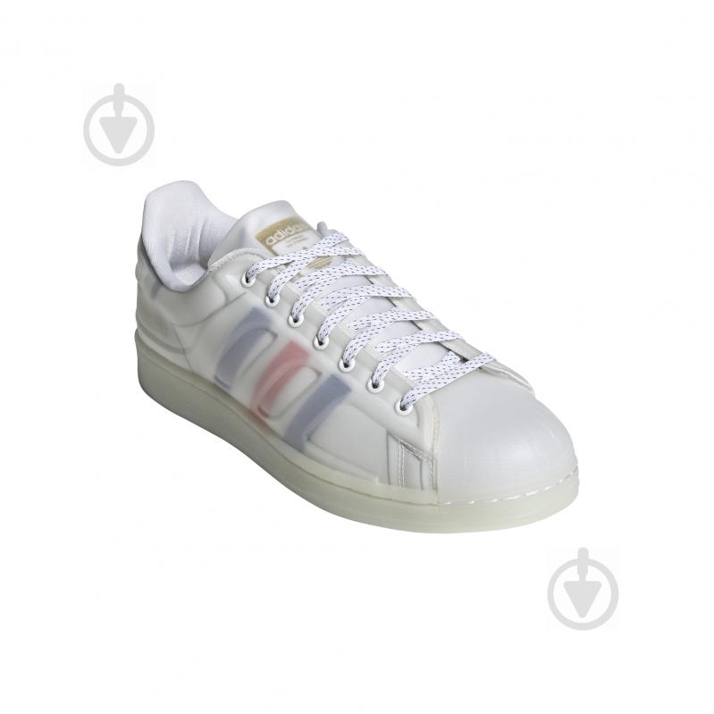 Кроссовки мужские зимние Adidas SUPERSTAR FUTURESHE H00197 р.41 1/3 белые - фото 4