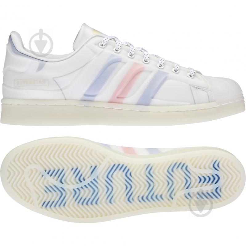 Кроссовки мужские зимние Adidas SUPERSTAR FUTURESHE H00197 р.41 1/3 белые - фото 5