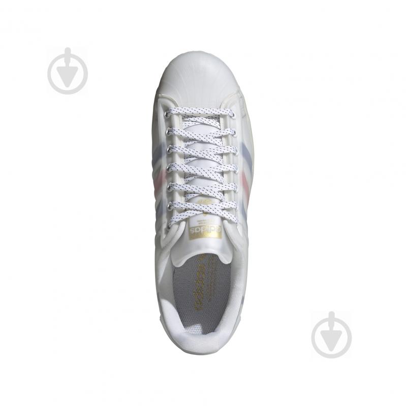 Кроссовки мужские зимние Adidas SUPERSTAR FUTURESHE H00197 р.41 1/3 белые - фото 6