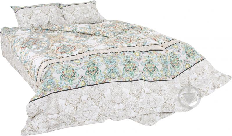 Комплект постельного белья Етно семейный разноцветный Ibodo - фото 1
