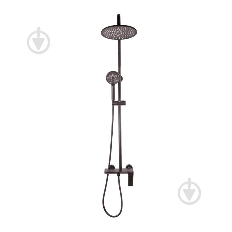 Душевая система FADO S.r.l MIX09033B матовый черный - фото 3 Душевая система FADO S.r.l MIX09033B матовый черный - фото 3