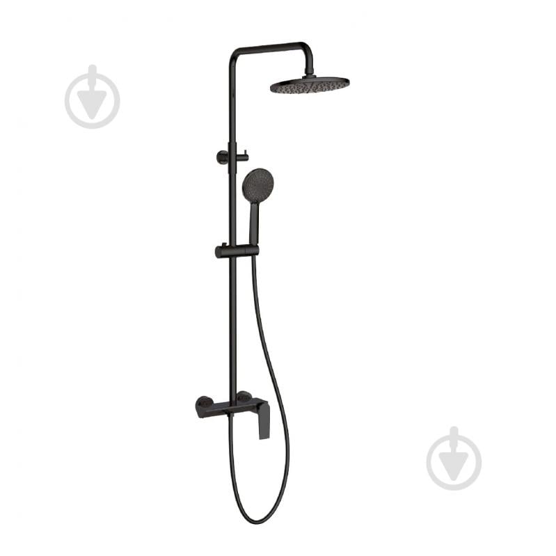 Душевая система FADO S.r.l MIX09033B матовый черный - фото 2 Душевая система FADO S.r.l MIX09033B матовый черный - фото 2