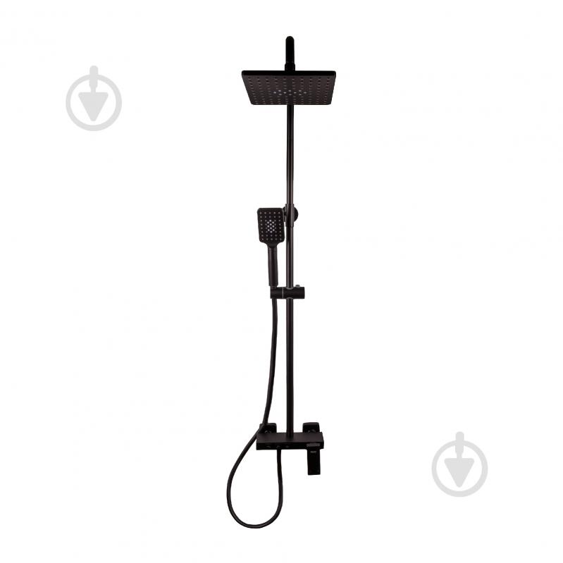 Душова система FADO S.r.l MIX06033B матовий чорний - фото 2 Душова система FADO S.r.l MIX06033B матовий чорний - фото 2