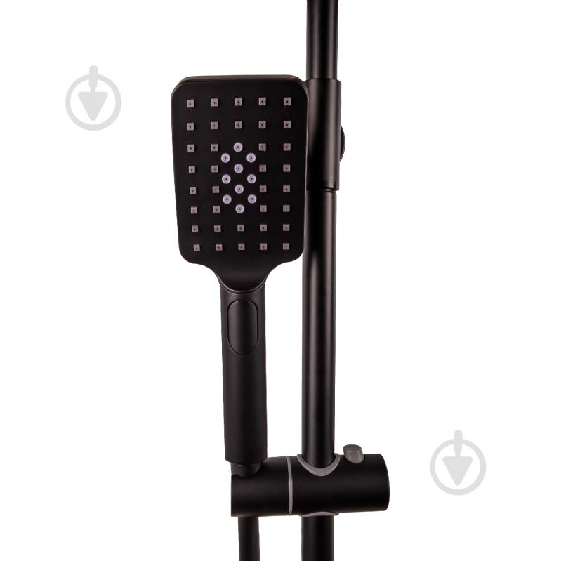 Душова система FADO S.r.l MIX06033B матовий чорний - фото 4 Душова система FADO S.r.l MIX06033B матовий чорний - фото 4